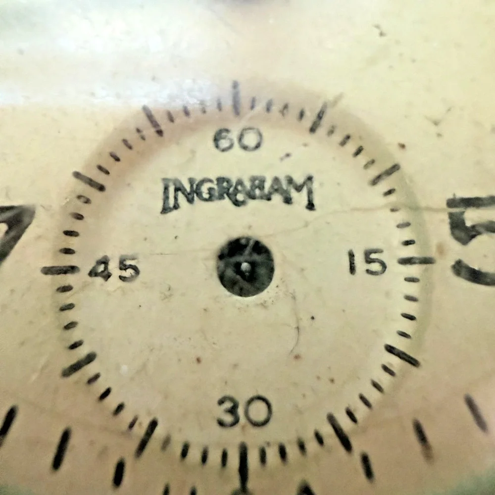 Vintage Ingraham Biltmore Pocket Watch USA Parts Repair Missing Hand Bow